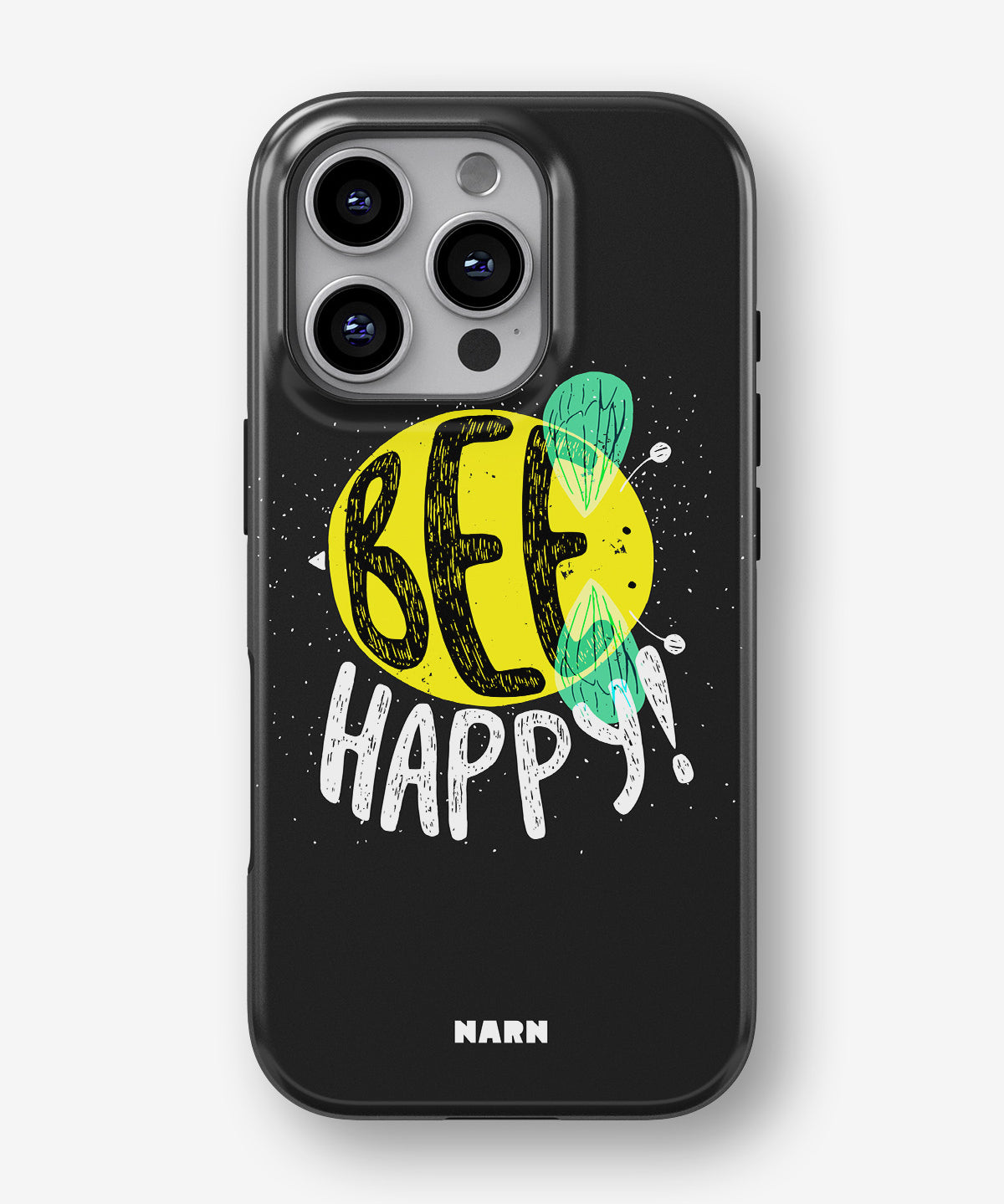 iPhone 16 Pro Tough Case – BEE Happy - View 1