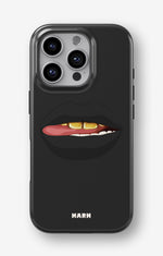 iPhone 16 Pro Tough Case – Golden Lips - View 1