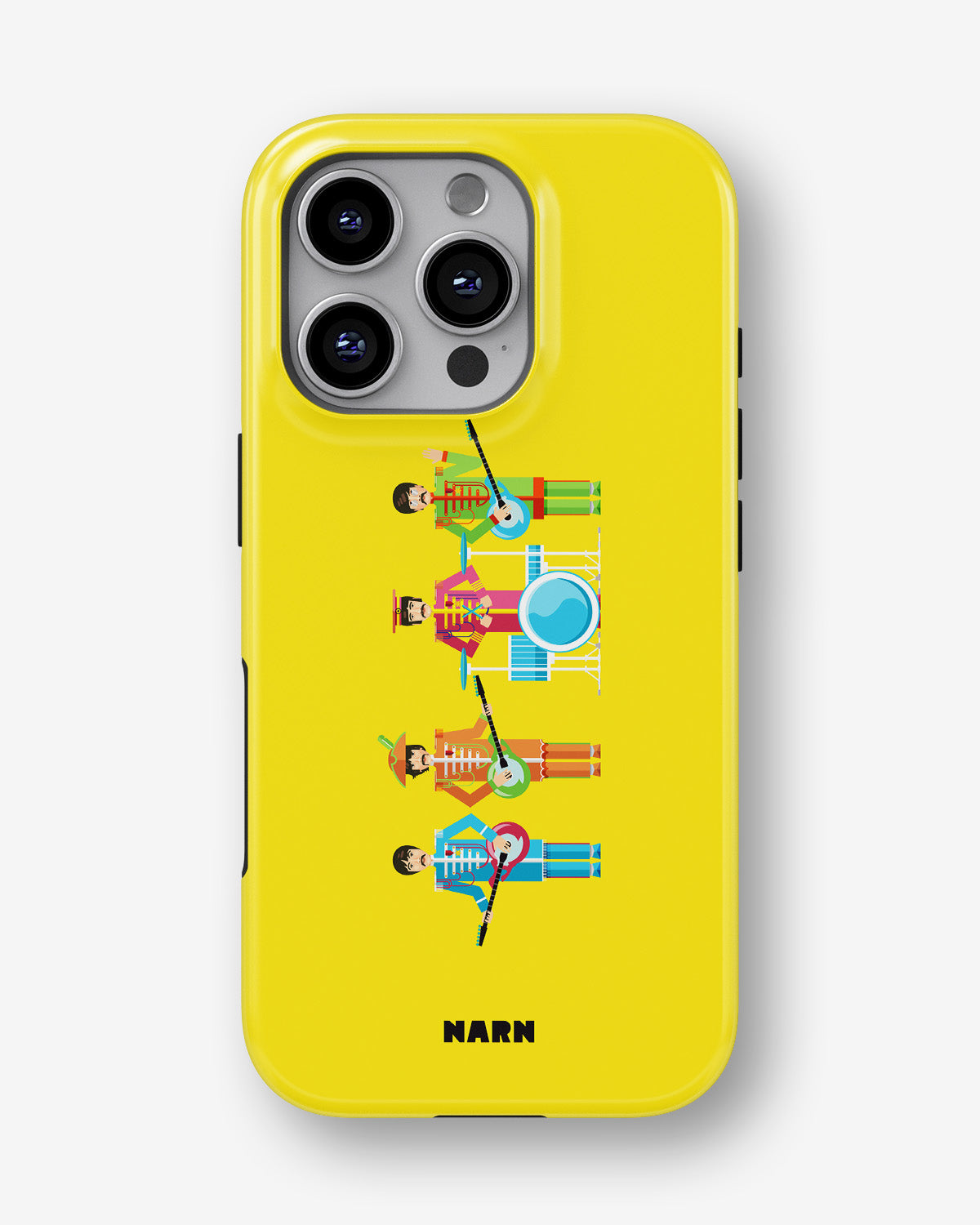 iPhone 16 Pro Tough Case – Beatles Yellow - View 1