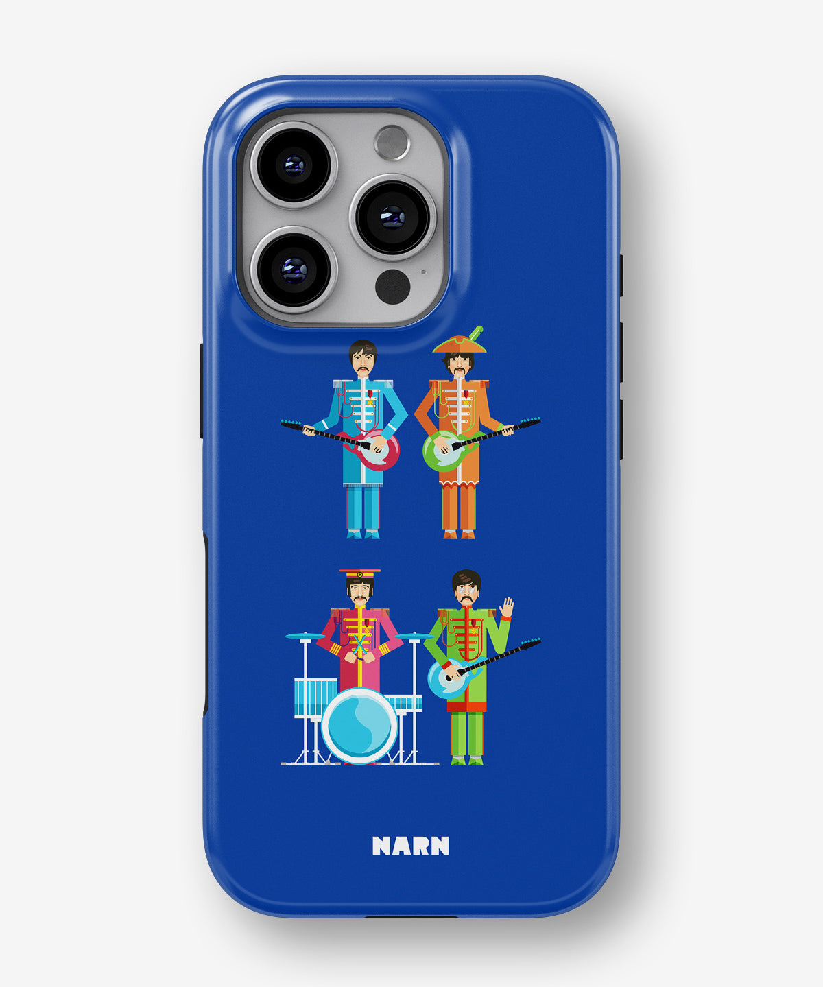 iPhone 16 Pro Tough Case – Beatles Blue - View 1