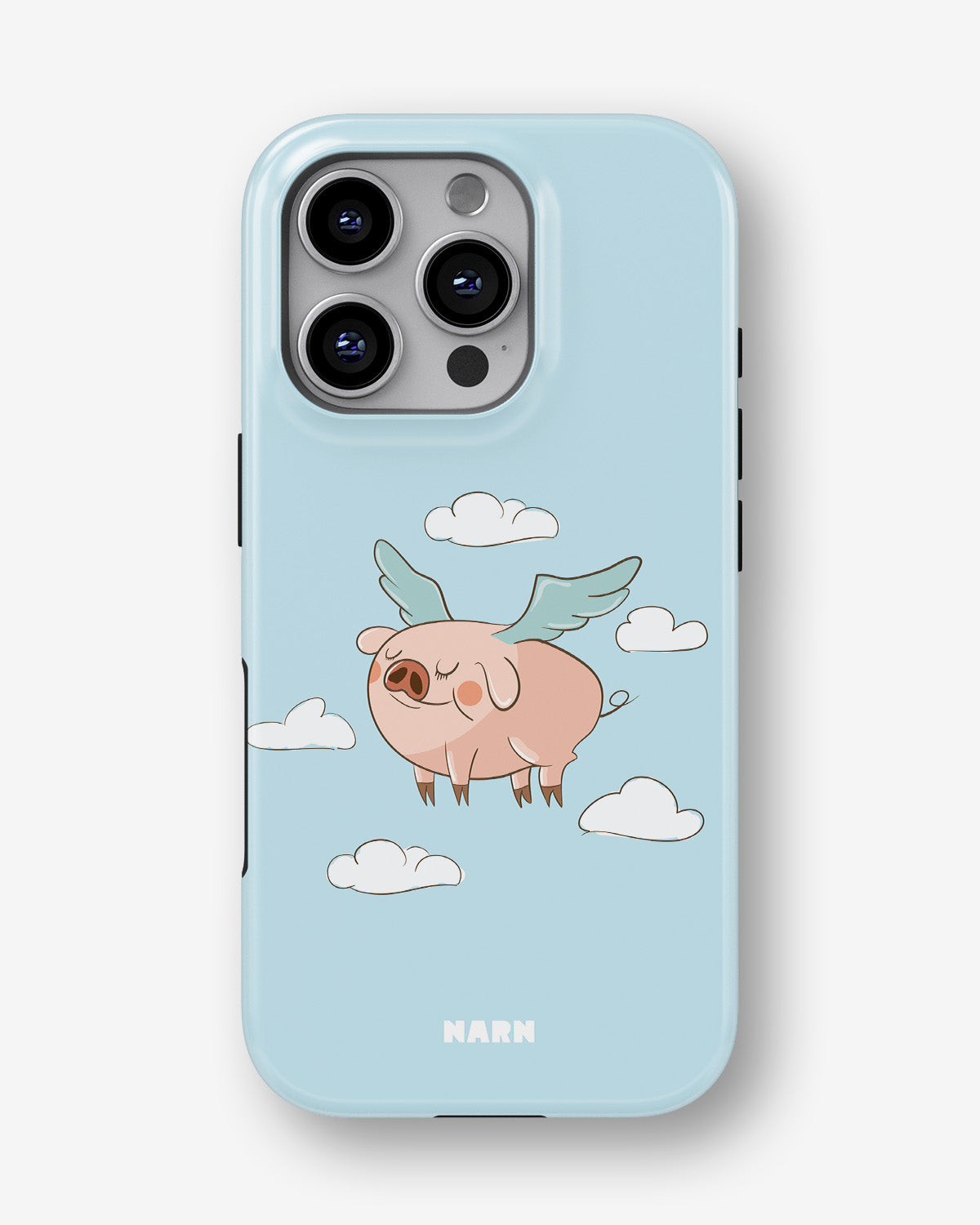 iPhone 16 Pro Tough Case – Dreamy Pig - View 1