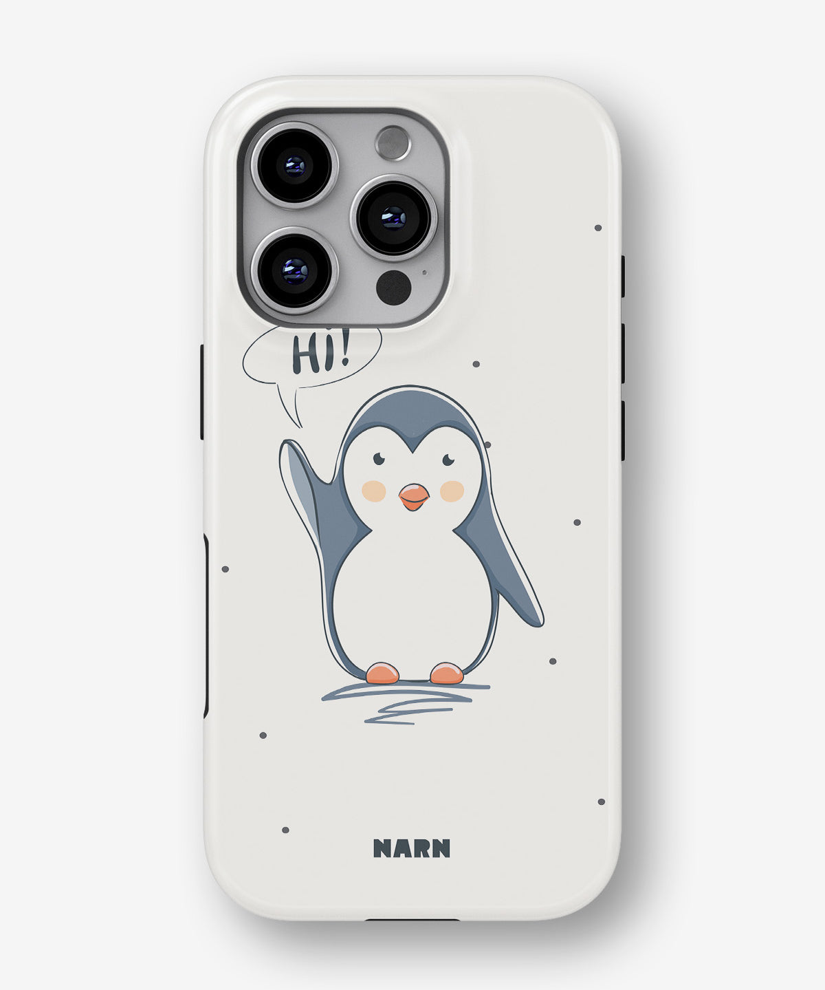 iPhone 16 Pro Tough Case – Cute Penguin - View 1