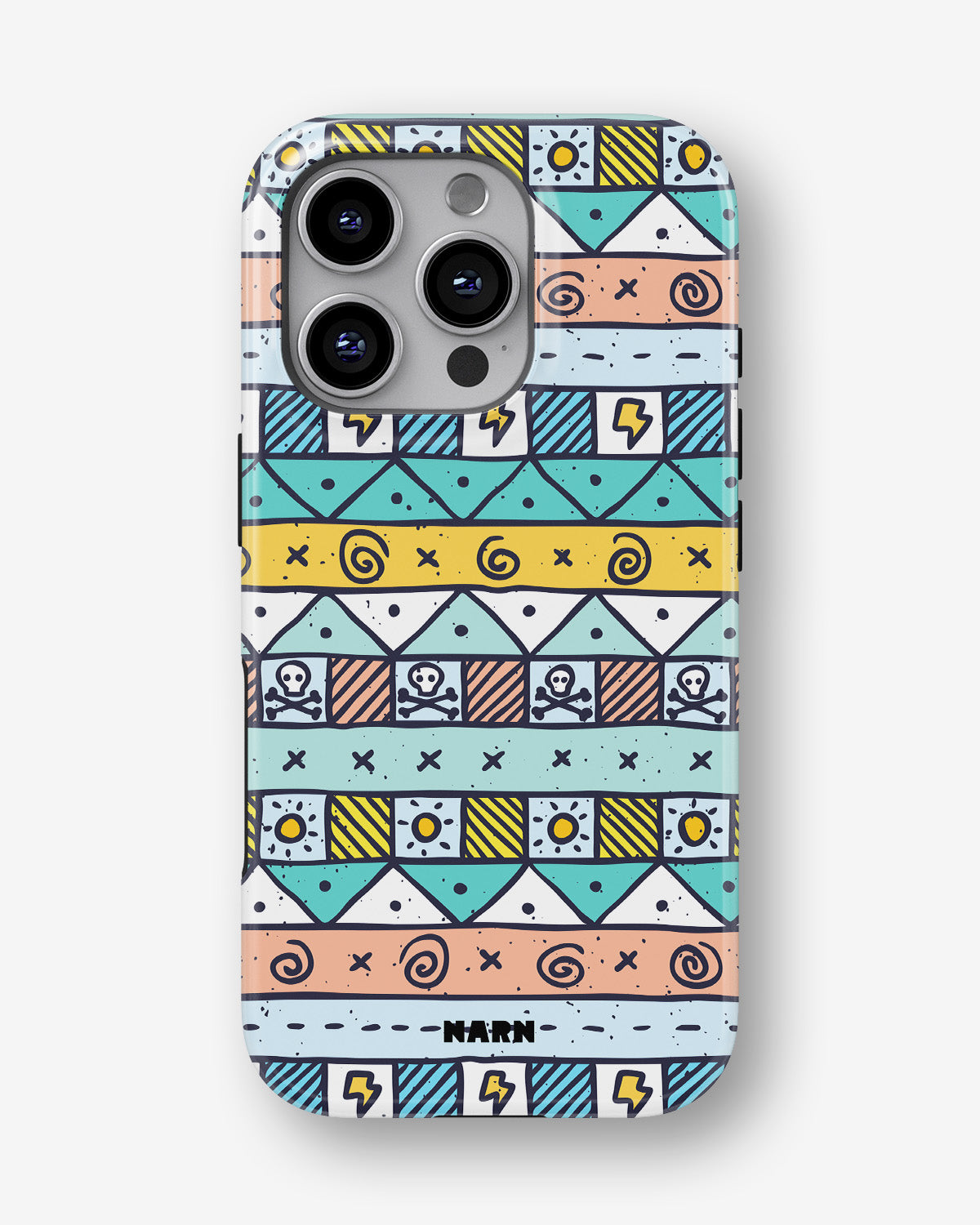 iPhone 16 Pro Tough Case – Cute Pattern - View 1