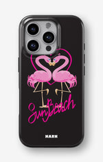 iPhone 16 Pro Tough Case – Beach Flamingo - View 1