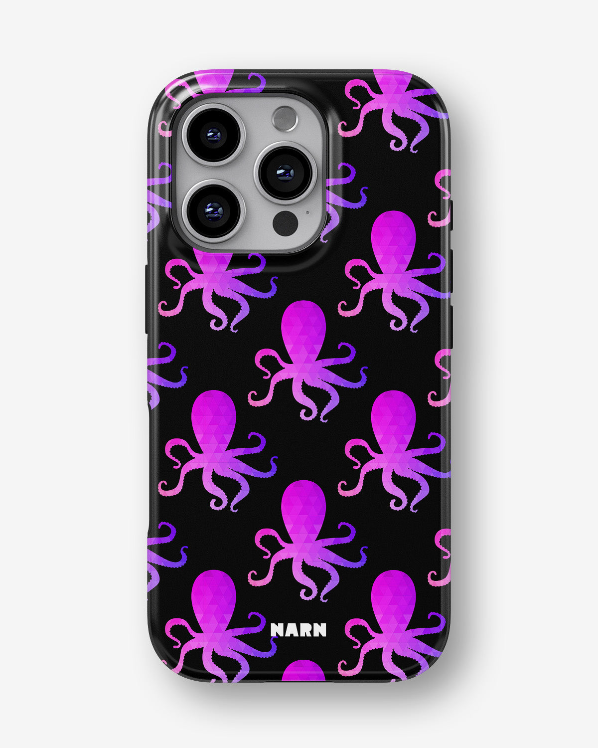 iPhone 16 Pro Tough Case – Octopus Pattern - View 1