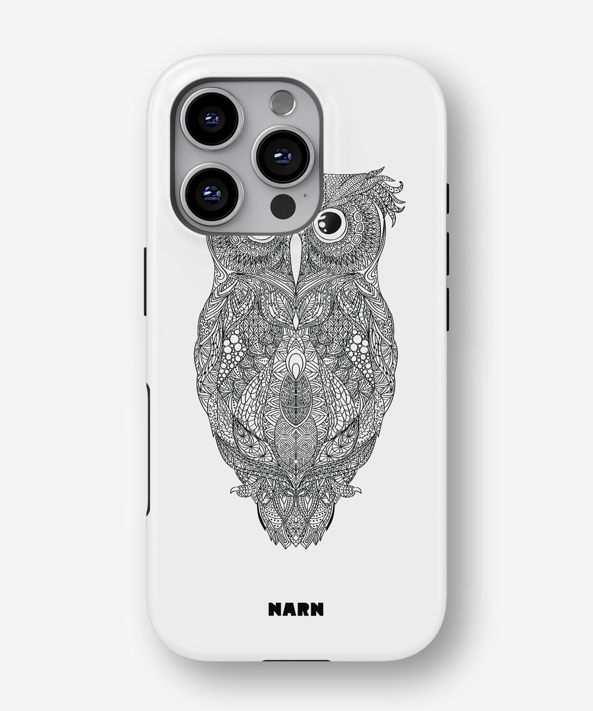 iPhone 16 Pro Tough Case – Owl - View 1