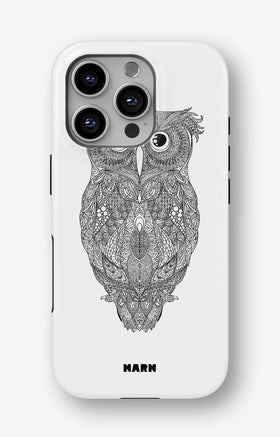 iPhone 16 Pro Tough Case – Owl - View 1