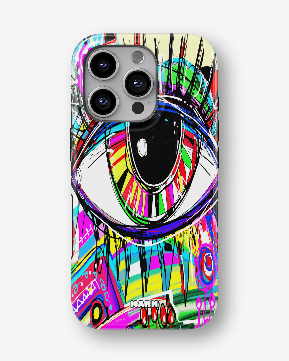 iPhone 16 Pro Tough Case – Abstract Eye - View 1