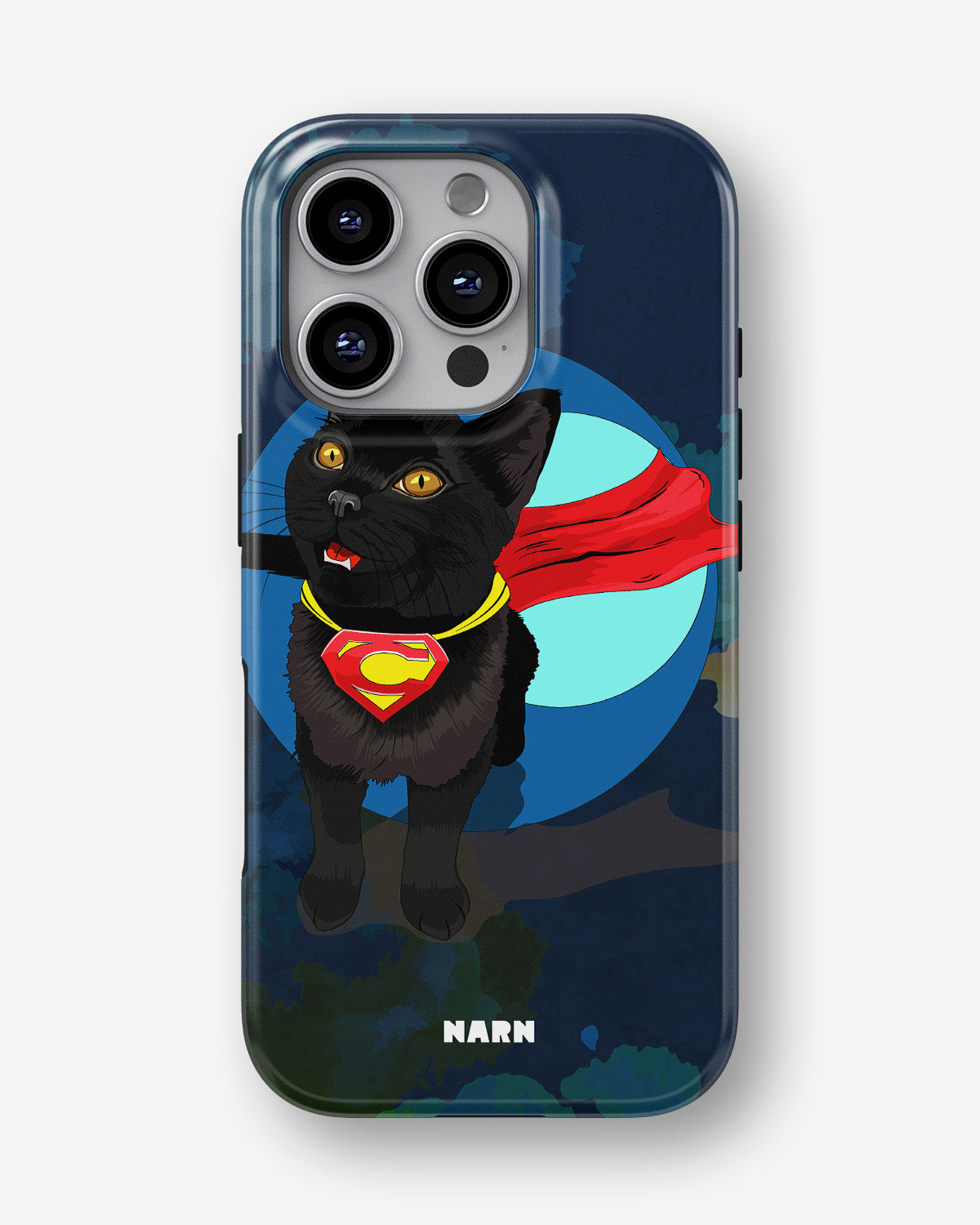 iPhone 16 Pro Tough Case – Super Cat - View 1