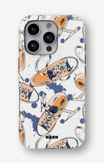 iPhone 16 Pro Tough Case – Apricot Sneakers - View 1