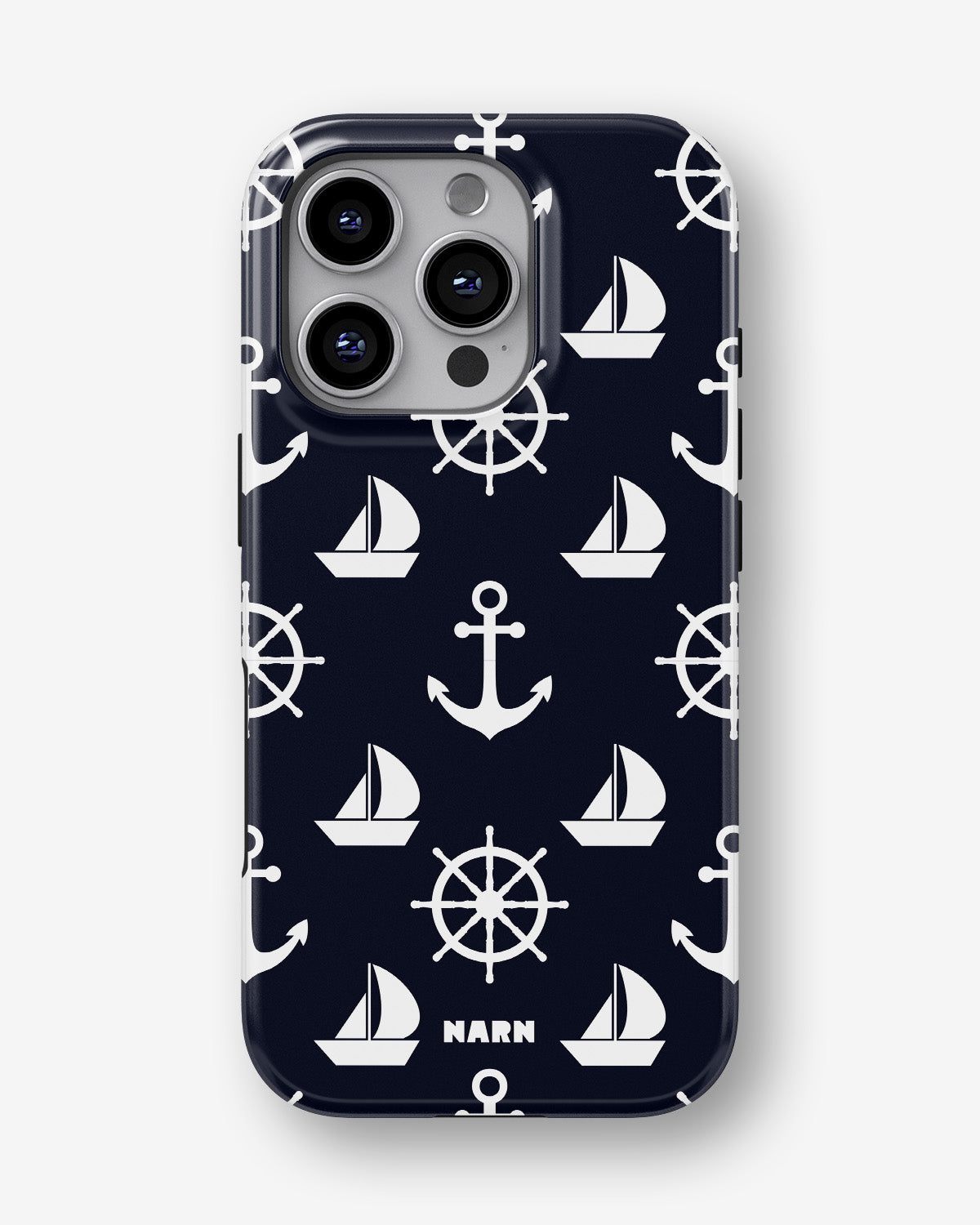iPhone 16 Pro Tough Case – Deep Blue Voyage - View 1