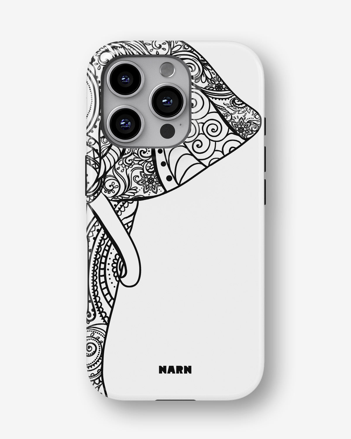 iPhone 16 Pro Tough Case – Mandala Elephant - View 1