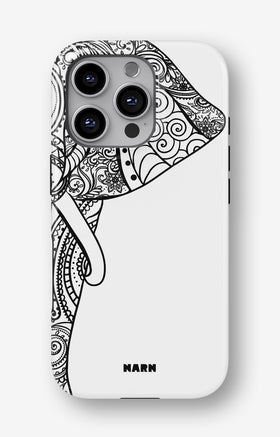 iPhone 16 Pro Tough Case – Mandala Elephant - View 1