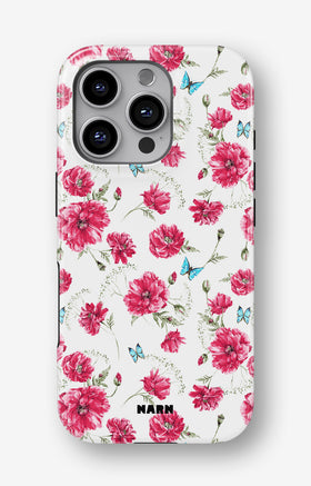 iPhone 16 Pro Tough Case – Poppies in Bloom - View 1