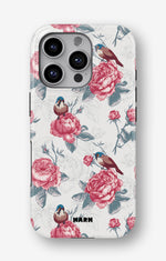 iPhone 16 Pro Tough Case – Birds Among Roses - View 1