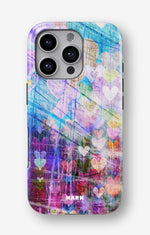 iPhone 16 Pro Tough Case – Purple Hearts - View 1