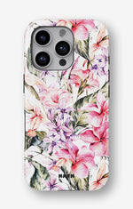 iPhone 16 Pro Tough Case – Watercolor Flowers - View 1