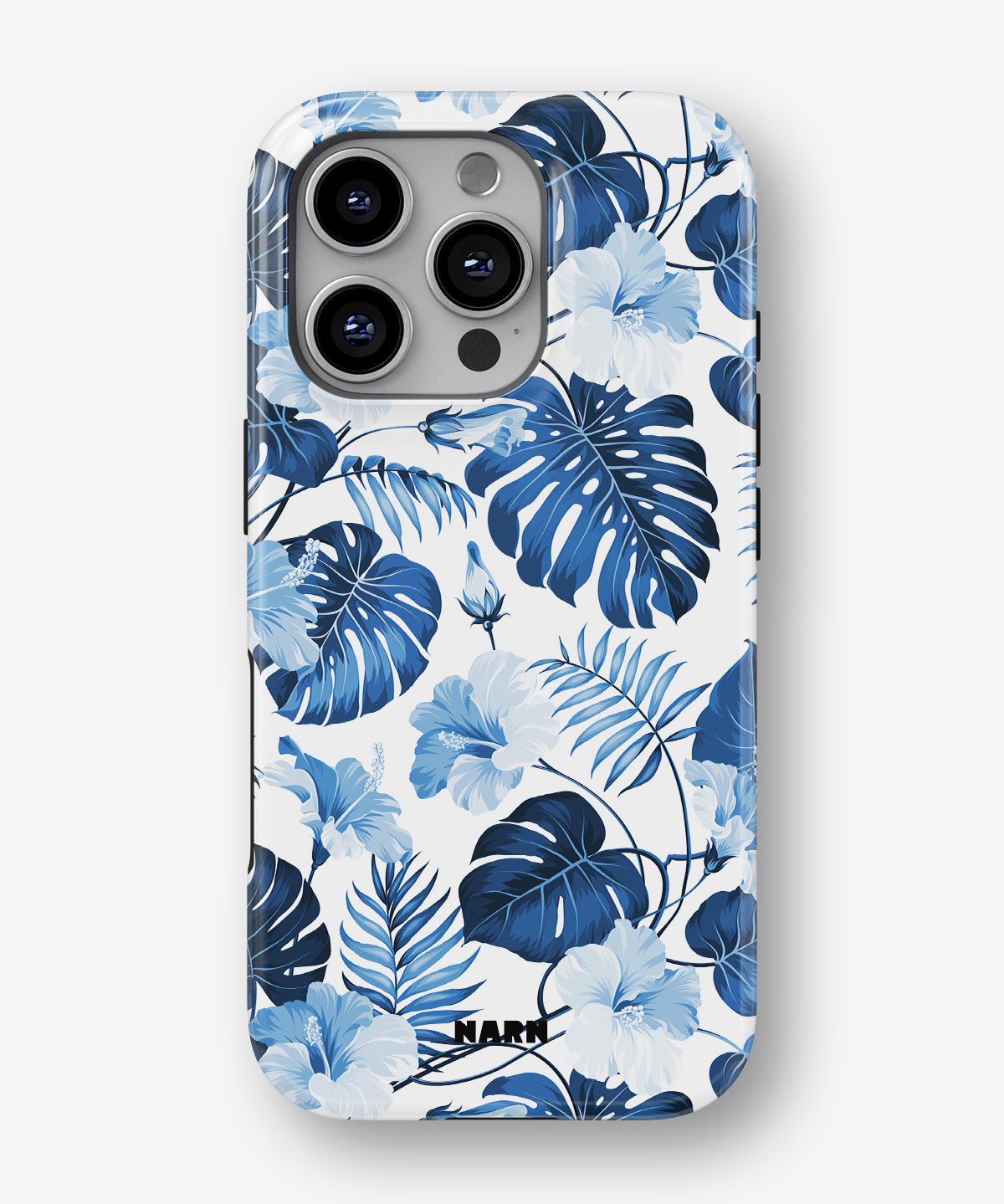 iPhone 16 Pro Tough Case – Blue Tropics - View 1
