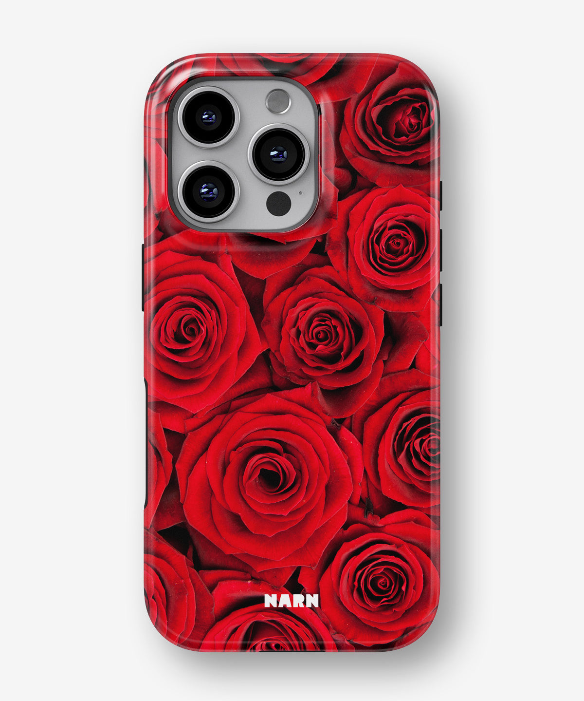 iPhone 16 Pro Tough Case – Red Roses - View 1