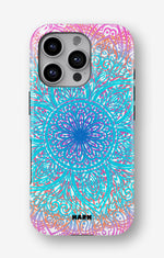 iPhone 16 Pro Tough Case – Pastel Mandala - View 1