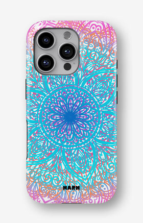 iPhone 16 Pro Tough Case – Pastel Mandala - View 1