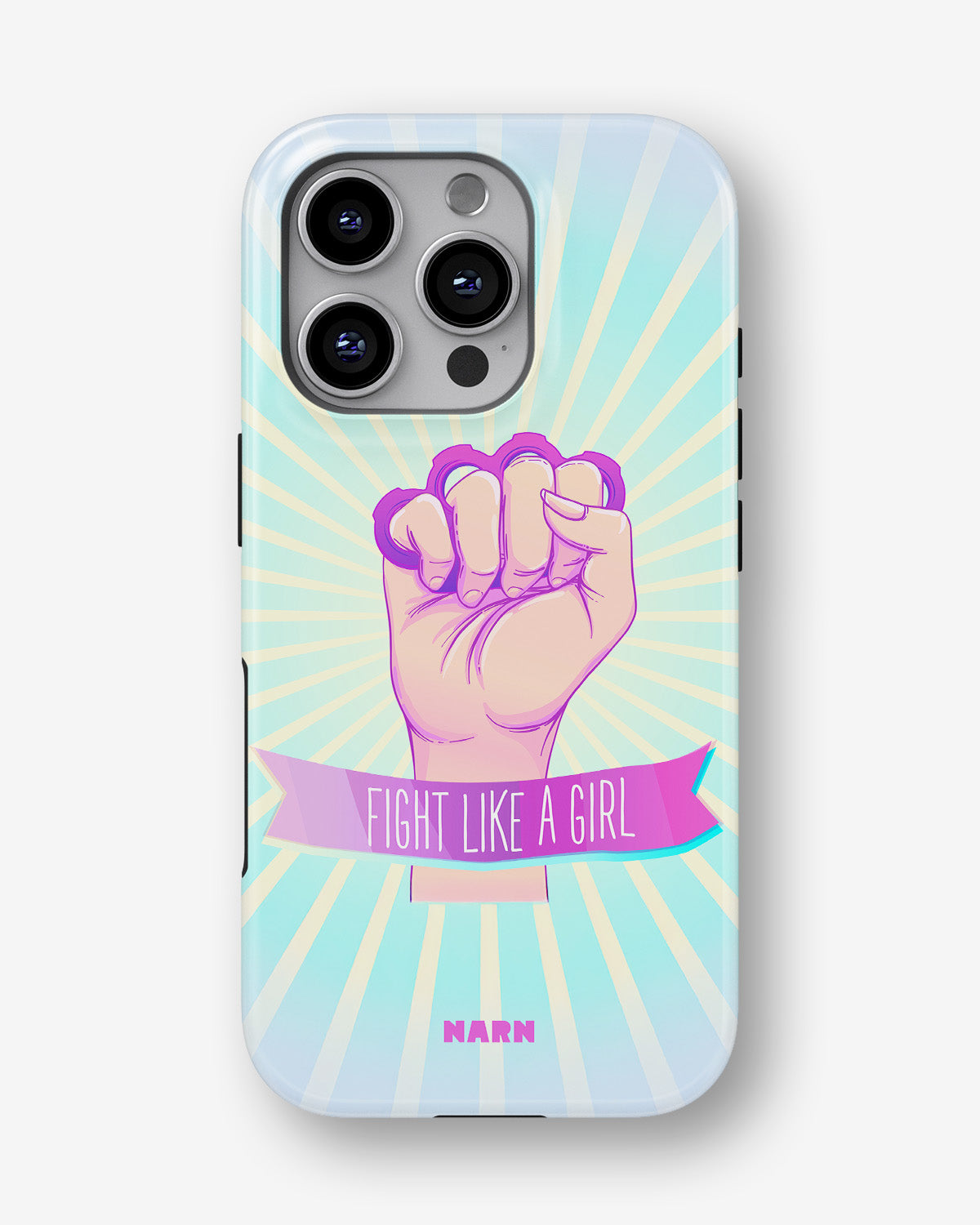 iPhone 16 Pro Tough Case – Fight Like A Girl - View 1