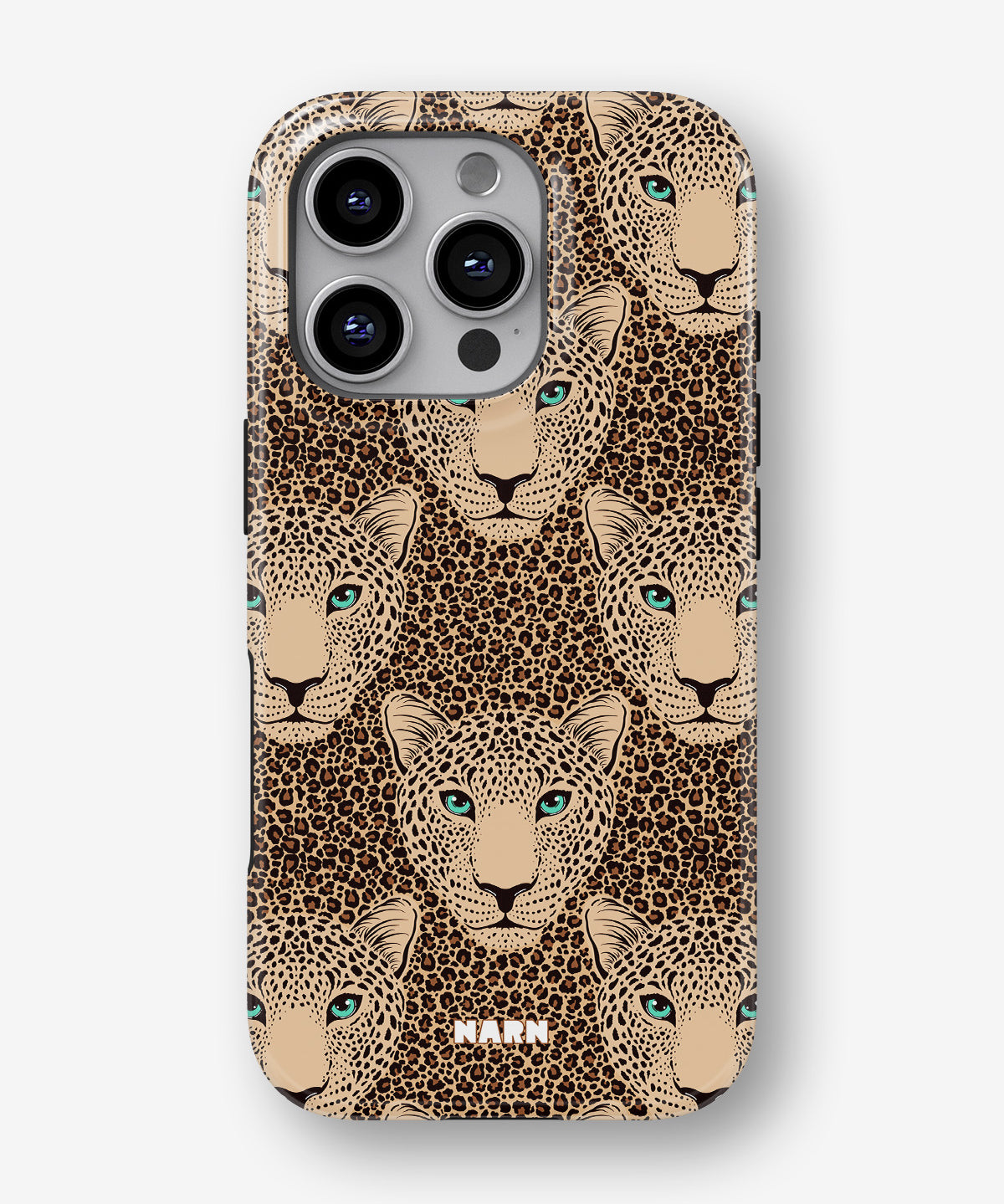 iPhone 16 Pro Tough Case – Leopard Gaze - View 1