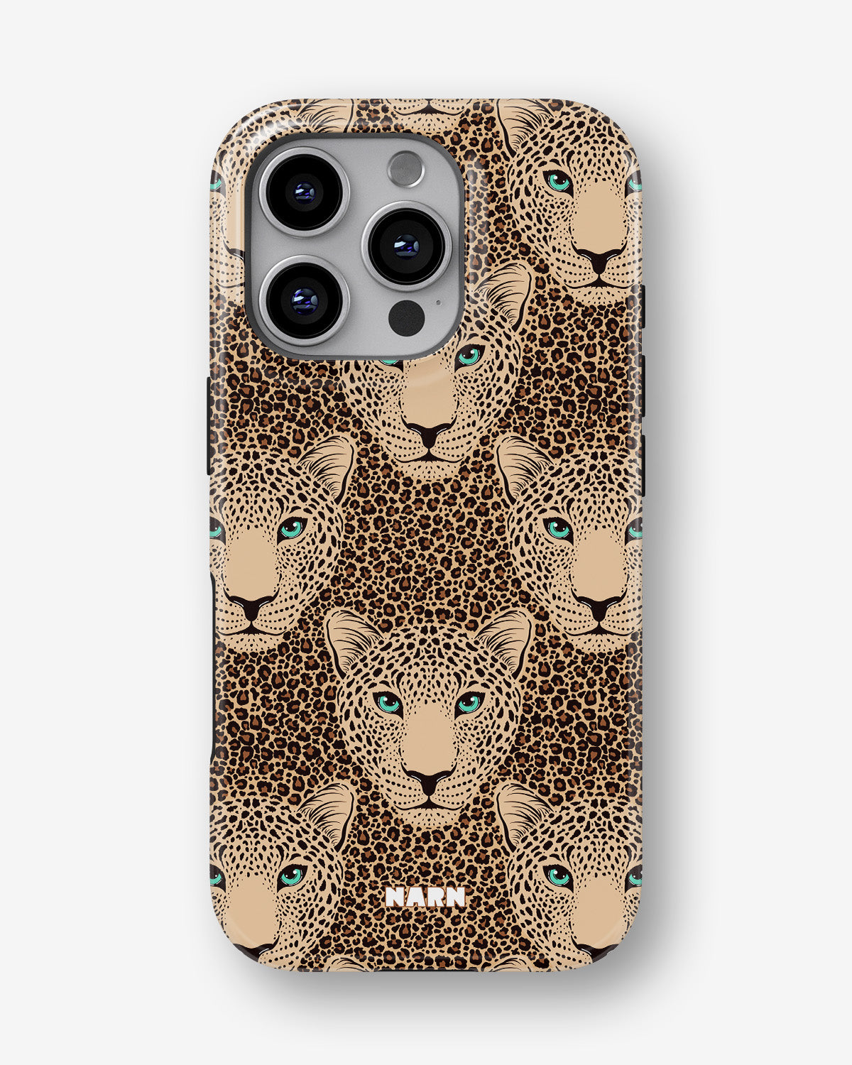 iPhone 16 Pro Tough Case – Leopard Gaze - View 1