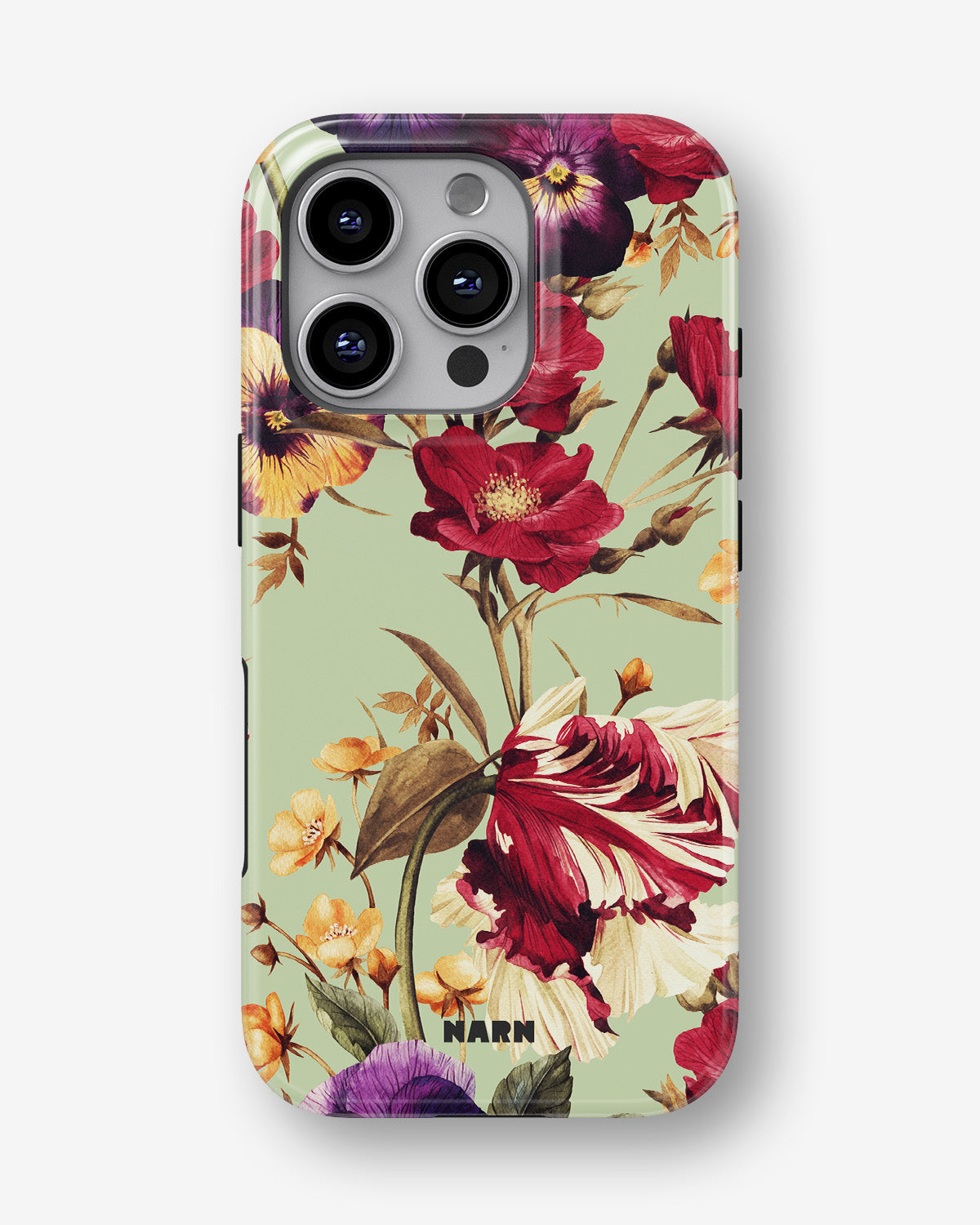 iPhone 16 Pro Tough Case – Pansy Pansy - View 1