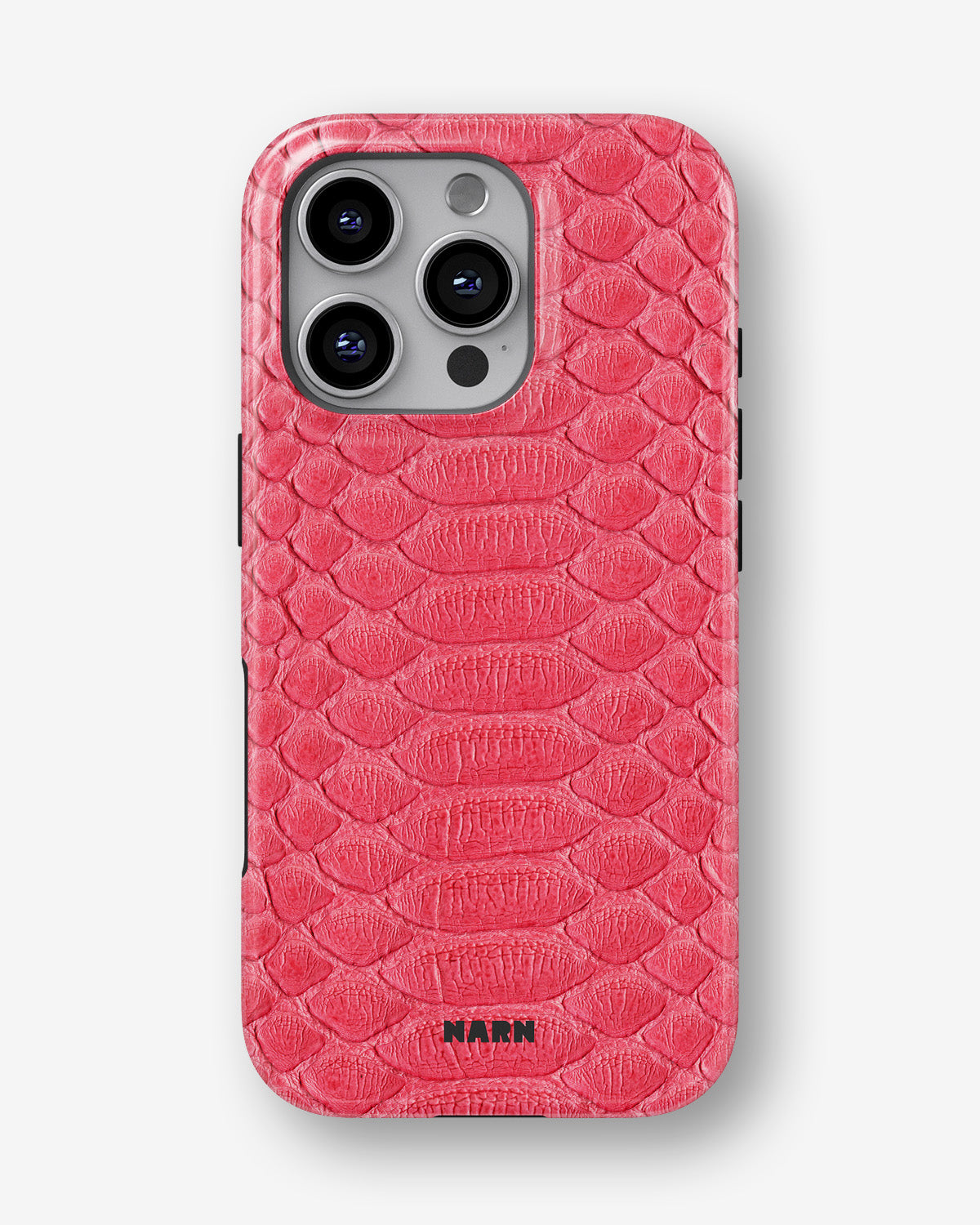 iPhone 16 Pro Tough Case – Pink Snake - View 1