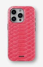 iPhone 16 Pro Tough Case – Pink Snake - View 1