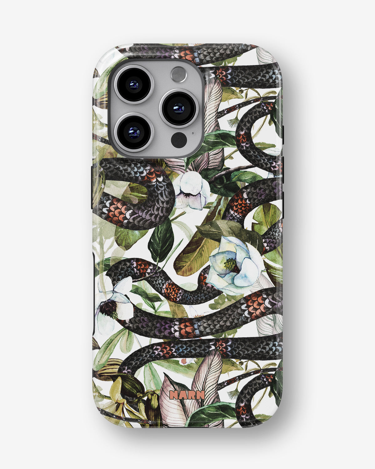 iPhone 16 Pro Tough Case – Jungle Snake - View 1