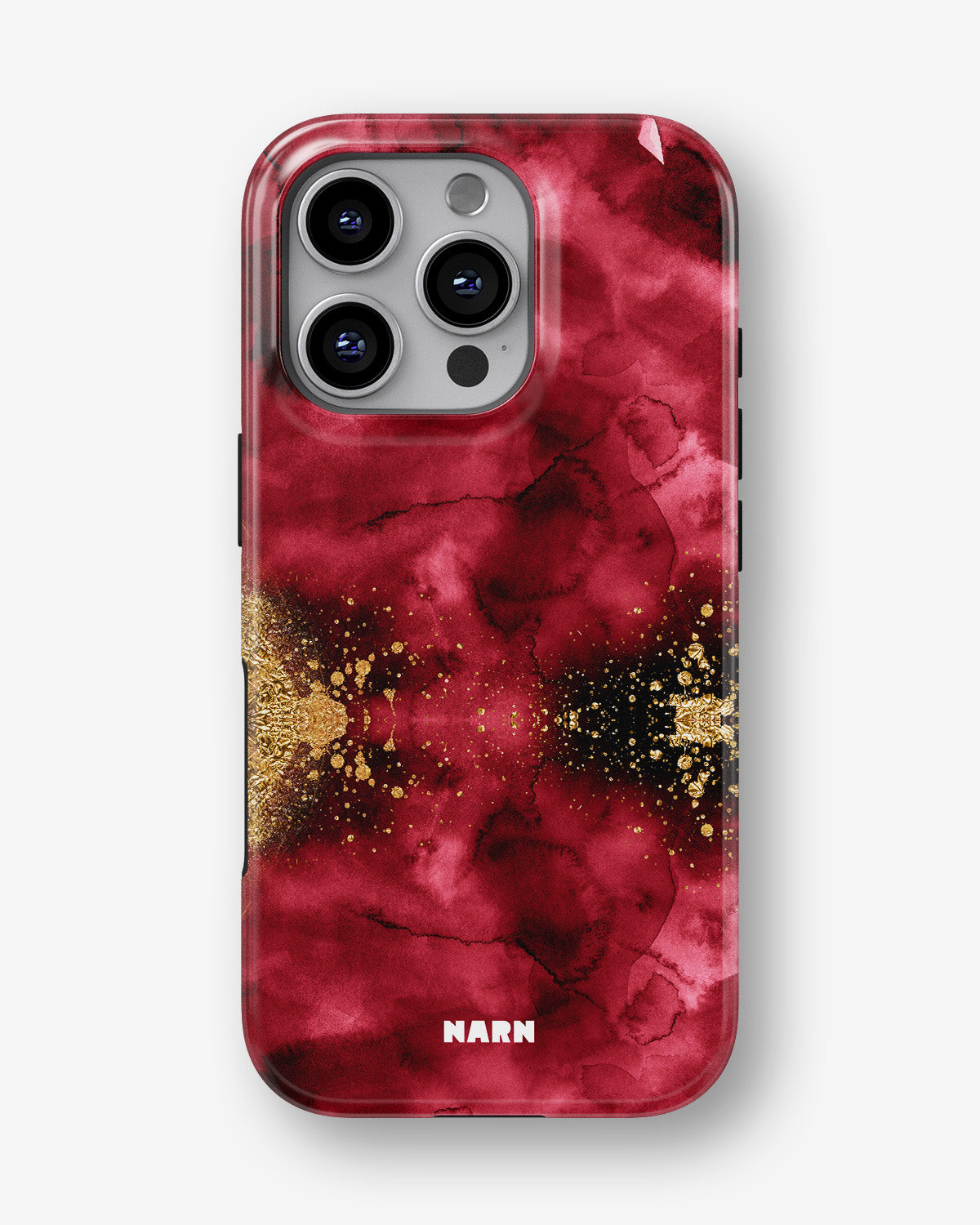 iPhone 16 Pro Tough Case – Burgendy Shimmer - View 1