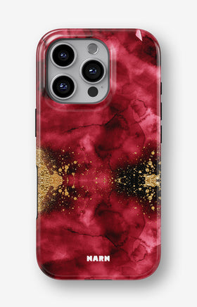 iPhone 16 Pro Tough Case – Burgendy Shimmer - View 1