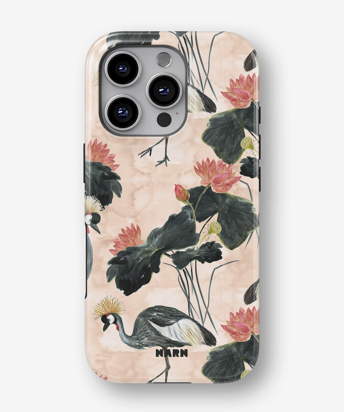 iPhone 16 Pro Tough Case – Crowned Bird - View 1