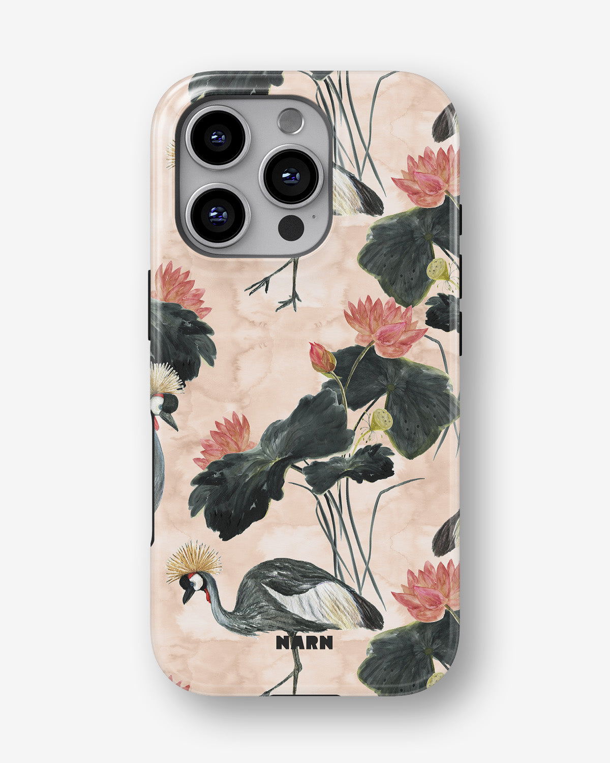 iPhone 16 Pro Tough Case – Crowned Bird - View 1