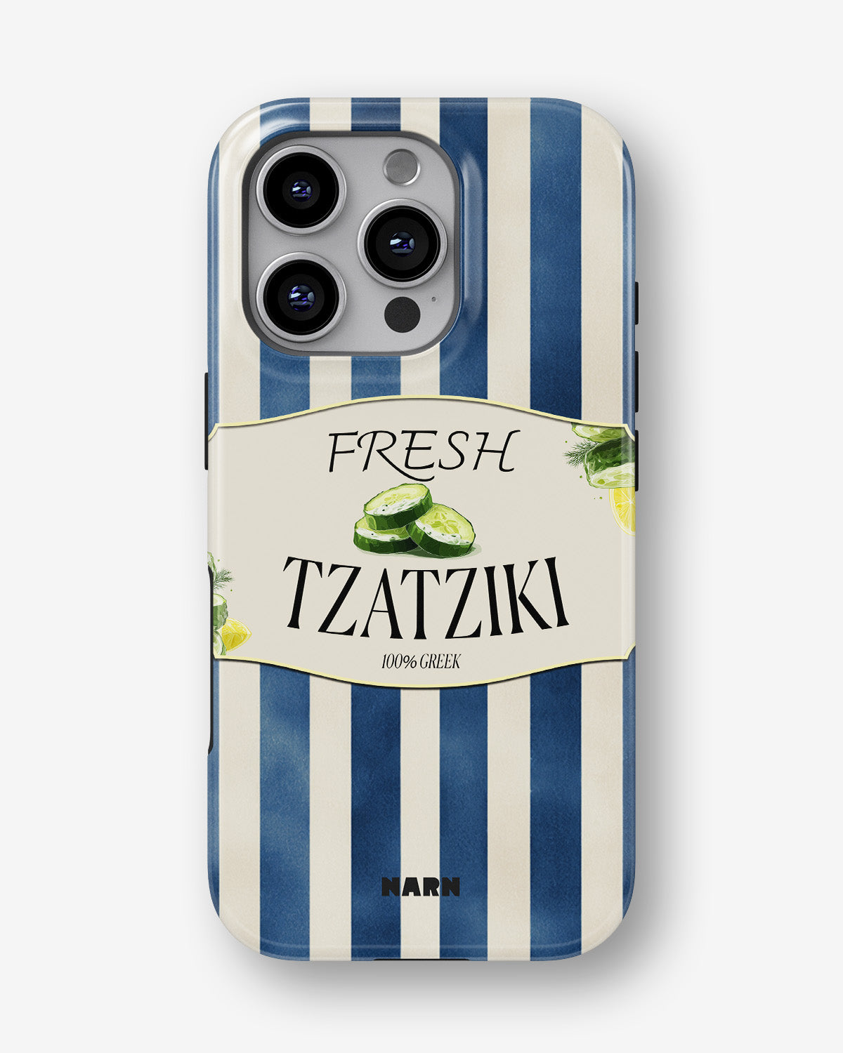 iPhone 16 Pro Tough Case – Greek Blues - View 1