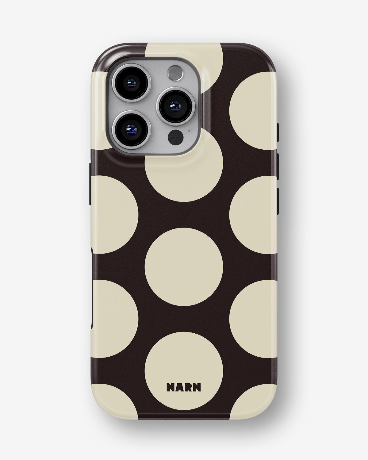 iPhone 16 Pro Tough Case – Bold Dots - View 1