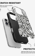 iPhone 16 Pro Tough Case – Japanese Pattern - View 2