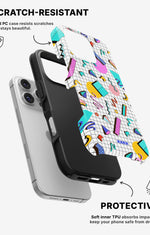 iPhone 16 Pro Tough Case – 80s Memphis - View 2