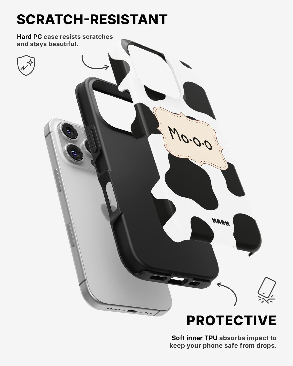 iPhone 16 Pro Tough Case – Mo-o-o - View 2