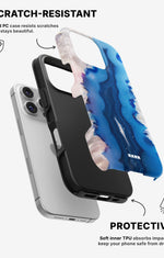 iPhone 16 Pro Tough Case – Blue Agate - View 2