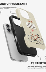iPhone 16 Pro Tough Case – Ride My Bicycle - View 2