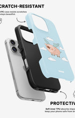 iPhone 16 Pro Tough Case – Dreamy Pig - View 2