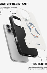 iPhone 16 Pro Tough Case – Cute Penguin - View 2