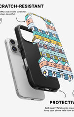 iPhone 16 Pro Tough Case – Cute Pattern - View 2