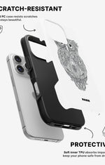 iPhone 16 Pro Tough Case – Owl - View 2