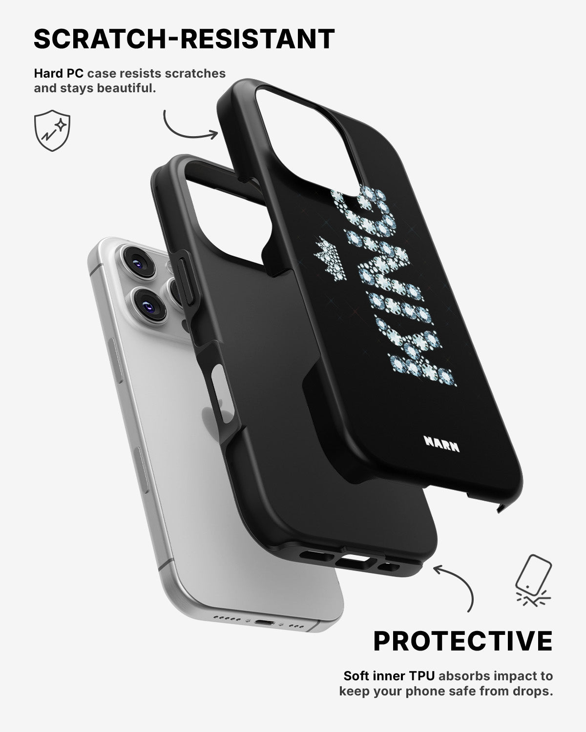 iPhone 16 Pro Tough Case – King - View 2