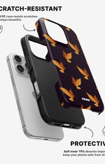 iPhone 16 Pro Tough Case – Royal Doves - View 2
