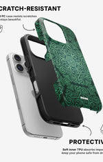 iPhone 16 Pro Tough Case – Retro Forest - View 2